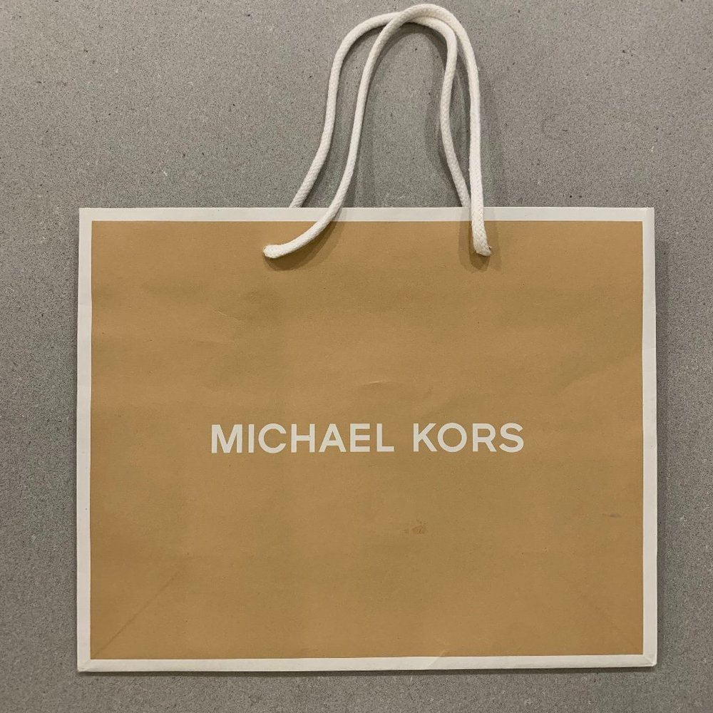Michael Kors paper shopping bag